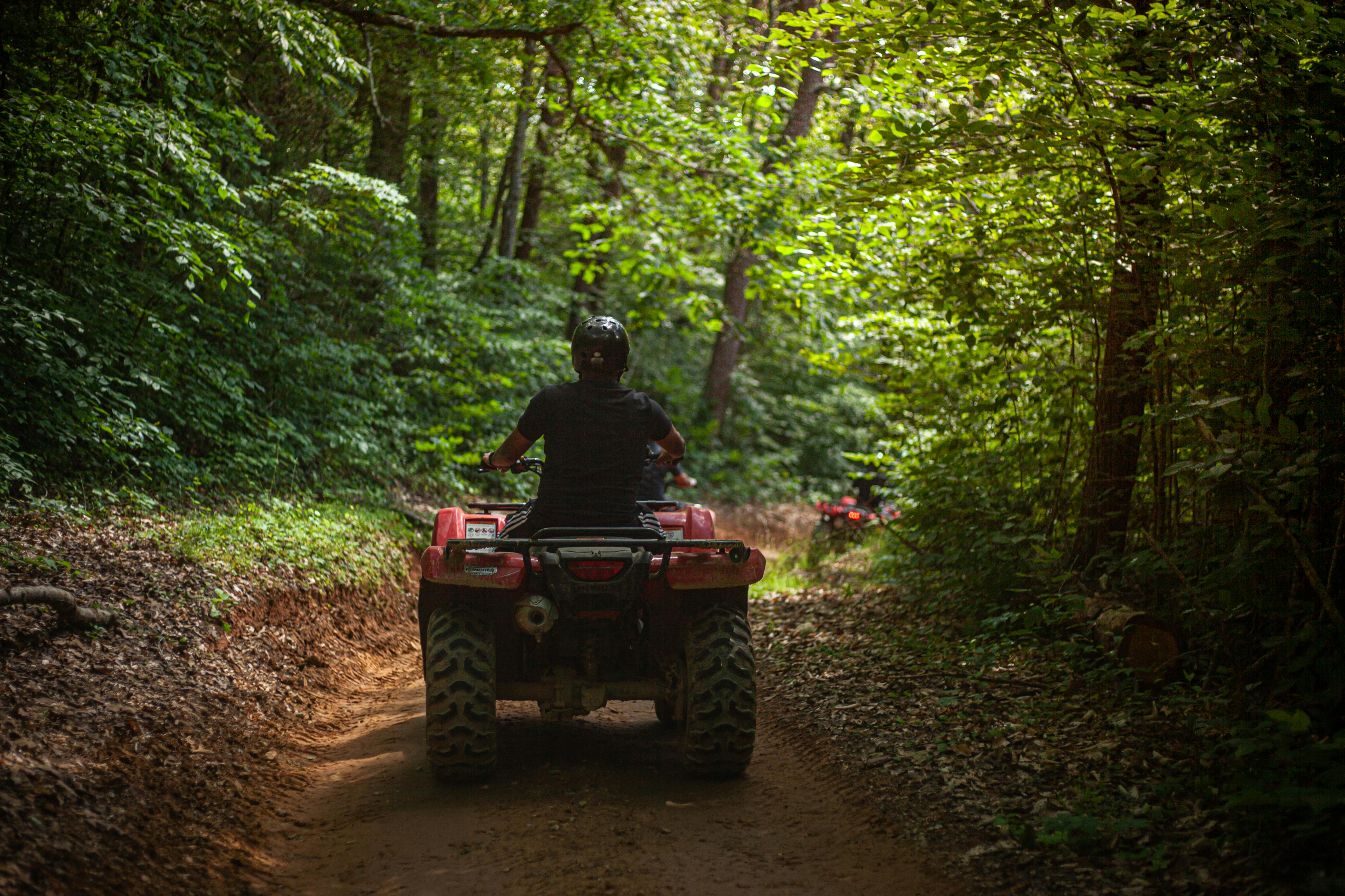 ATV on a trail